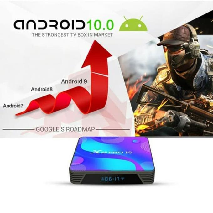 Android Tv Box X88 Pro 10 Ram 4Gb Rom 64Gb Rk3318 New Android 10 - X88 Pro