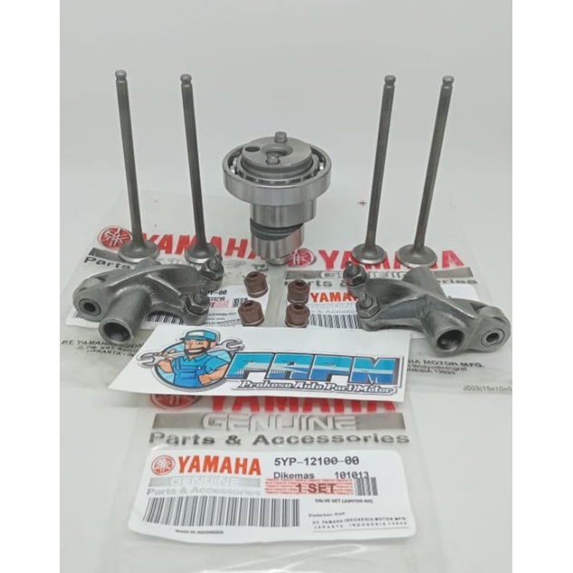 Noken As + Pelatuk Klep + Klep Set + Sil Klep Jupiter MX Old Lama MX New 135 Vixion Old Lama New NVL