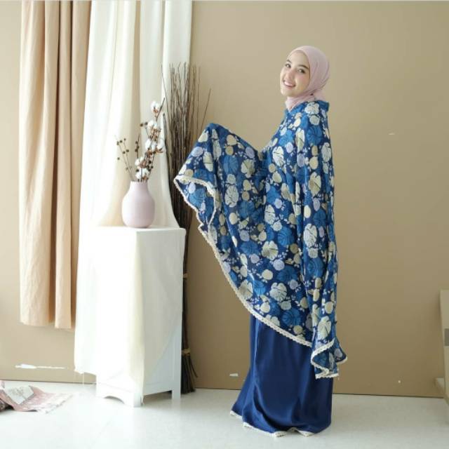 MUKENA ANIMA ELECTRIC BLUE