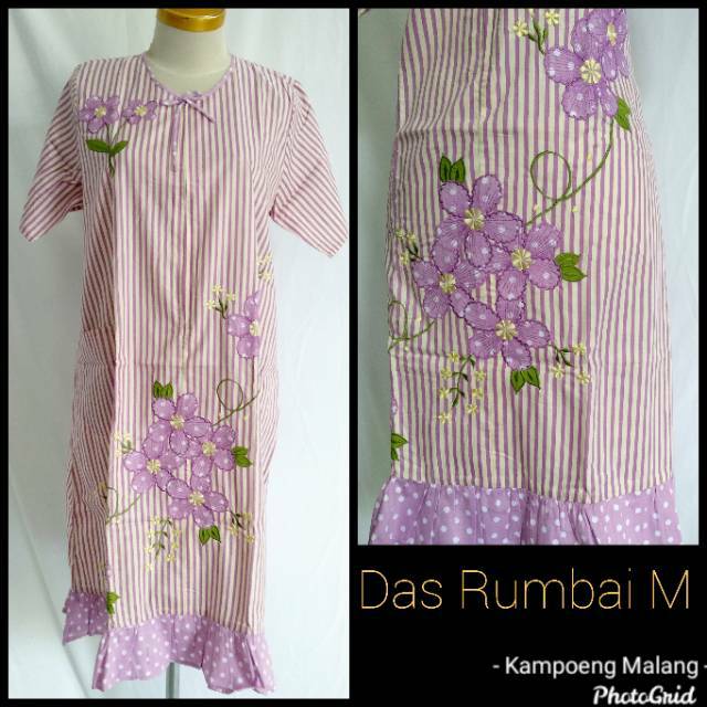 Daster Malang Rumbai uk.M (katun jepang PREMIUM)