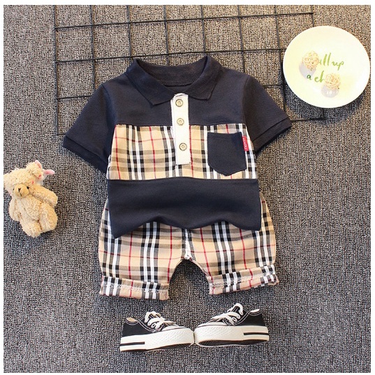 new arrival kaos anak polo burberry IMPORT PREMIUM / kaos anak branded GARIS BURBERRY + CELANA KOTAK