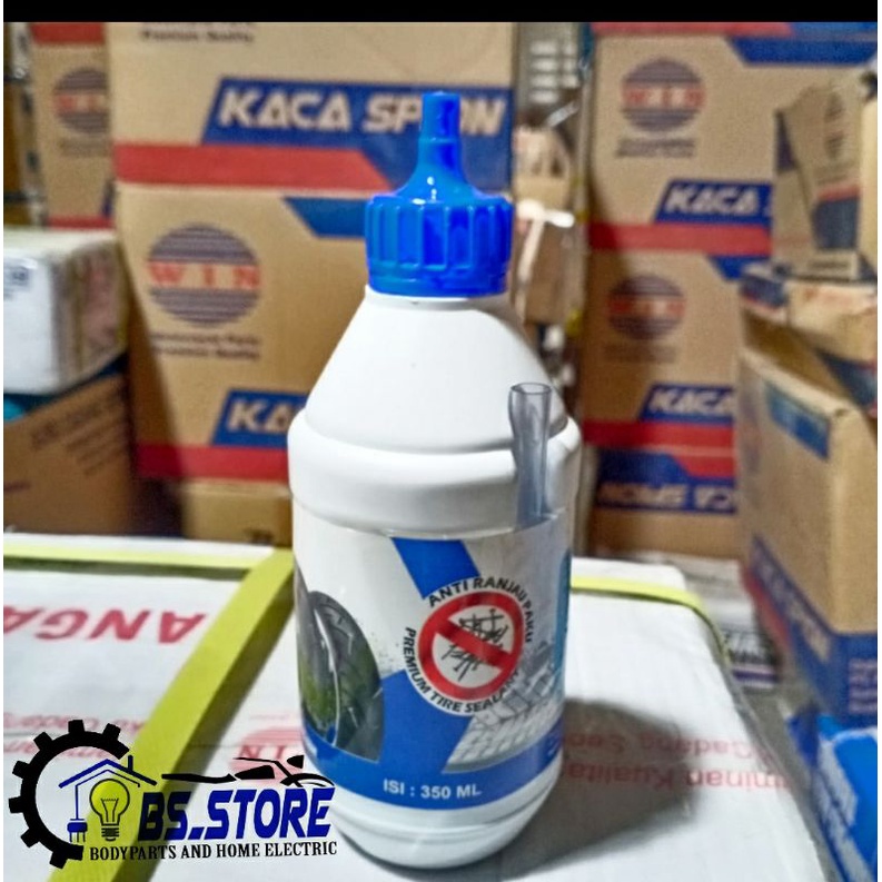 NIM TIRE SEALENT 350ML | CAIRAN ANTI BAN BOCOR TIRE SEALENT 350ML /  MERK WIN KUALITAS TERBAIK