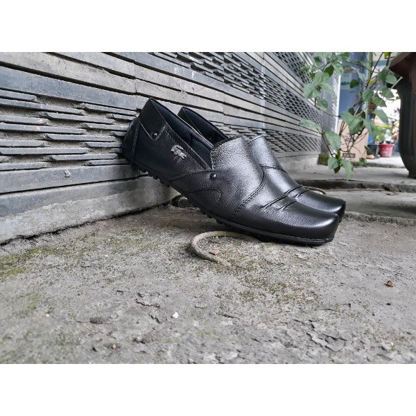 SALE sepatu pantofel kulit asli sepatu kerja kantor kulit sepatu lacoste