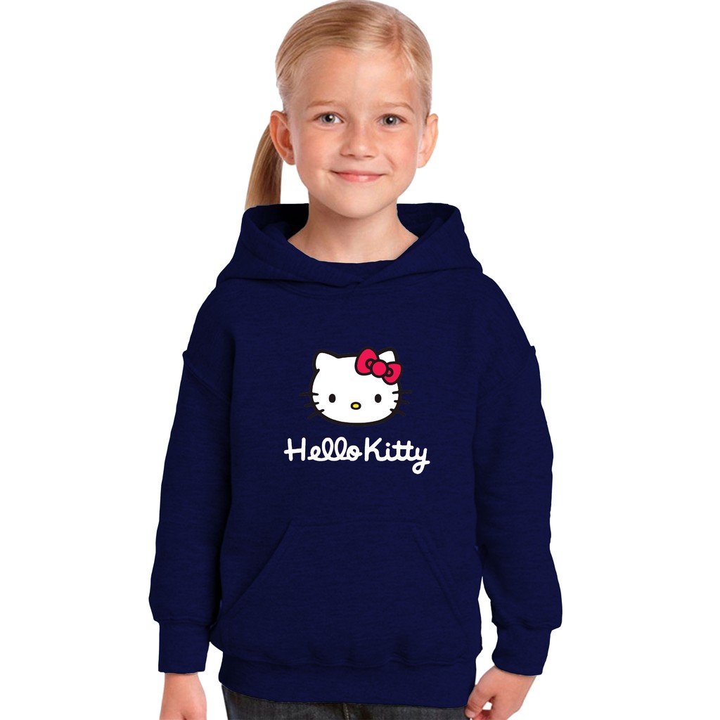 Jaket switer anak hello kitty jaket hoodie anak laki laki / perempuan Bahan Premium