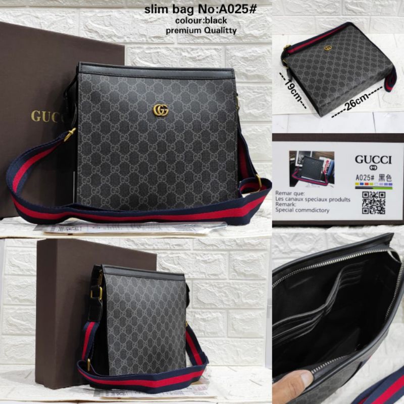 Tas selempang Gucci pria original