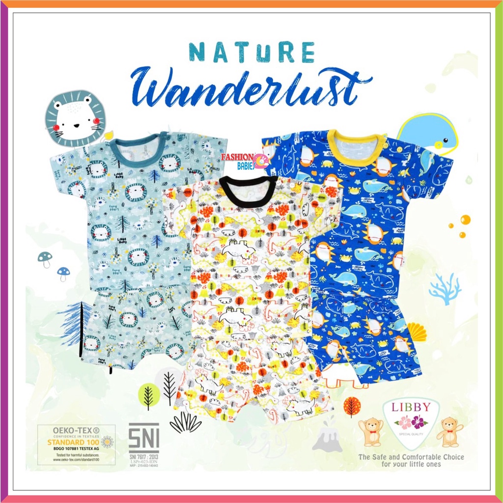 BIG SIZE LIBBY PRINT MOTIF | LULLABY WANDERLUST ANIMAL WILDNESS | LIBBY BABY 2L XL XXL ❤ Fashionbabies ❤