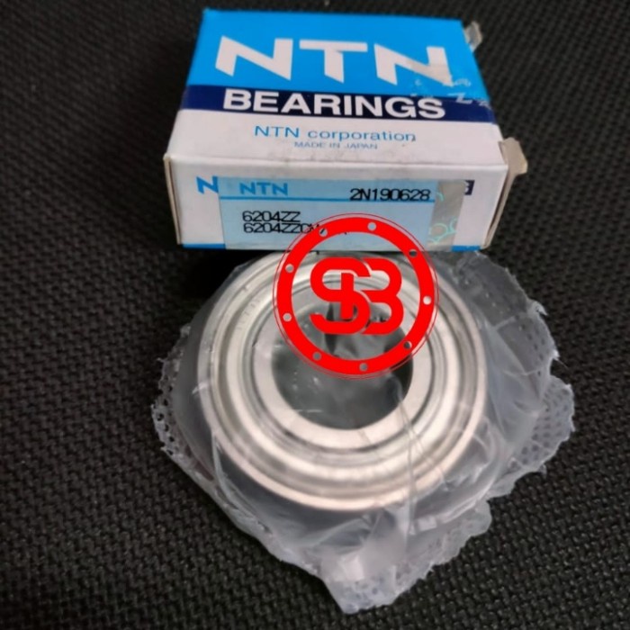 BEARING 6204 ZZ NTN / 6204ZZ C3 NTN JAPAN ORIGINAL