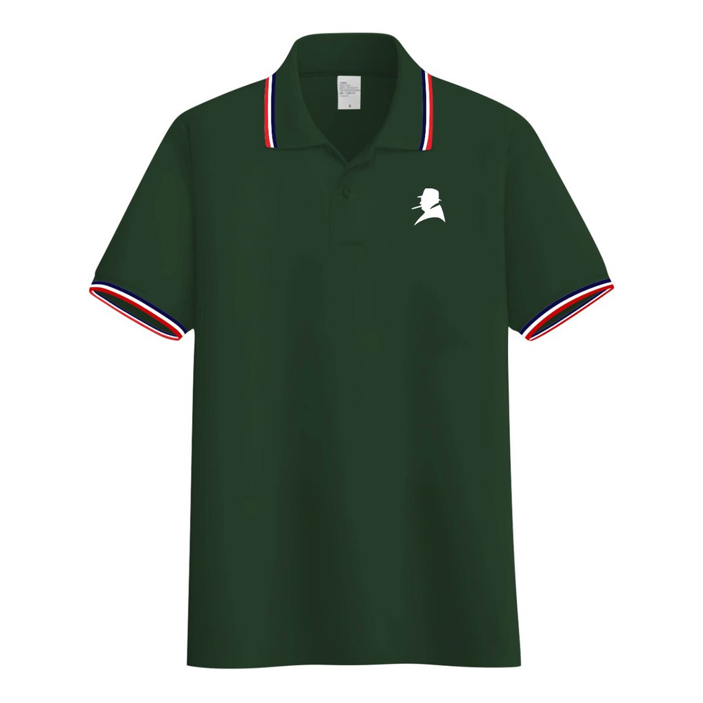 Kaos Pria Kerah Logo orang tua / Kaos Kerah Pria Wanita Dewasa / Kaos Polo Shirt Lengan Pendek / Kaos Polos