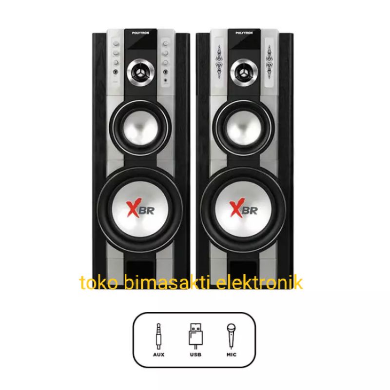 Polytron PAS 67 XBR Active Speaker Aktif