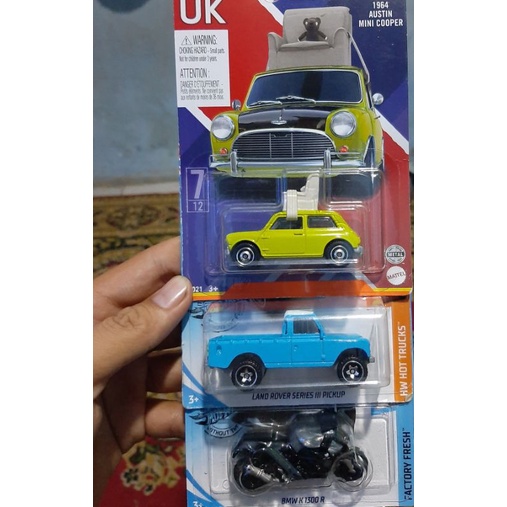 Paket mbx bean, hw land rover, hw bmw 1300 r