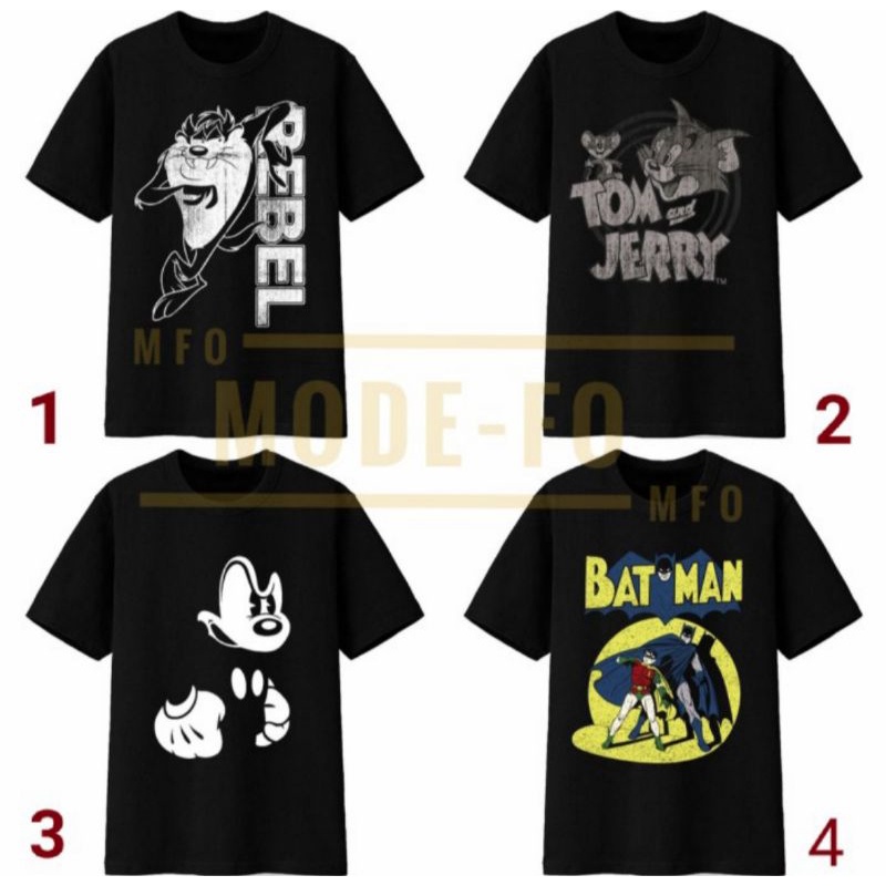 kaos pria topman motif mix