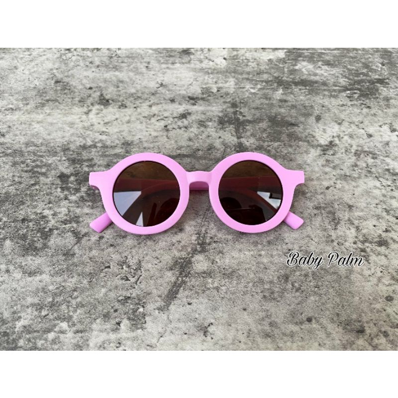 KACAMATA ANAK UV 400 USIA 0-6 Tahun - KACAMATA BAYI-Purple UV