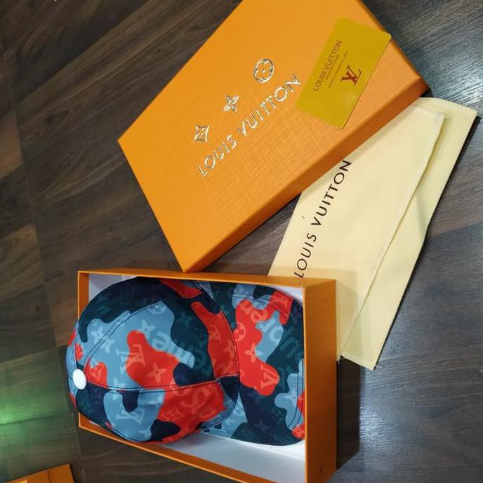 KREDIT TOPI COWO~ TOPI MIRROR QUALITY LOUIS VUITTON KORTING