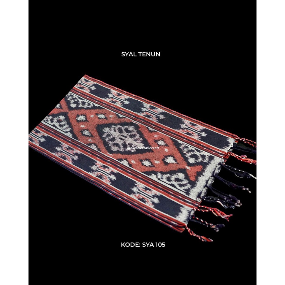 AEC Selendang Tenun Etnik Asmat-Sumba-Toraja-SYA105