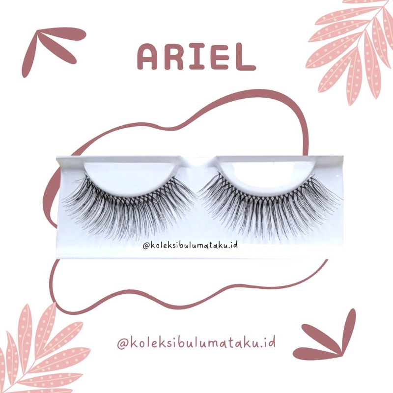 

ARIEL BULU MATA LUSINAN (12 PASANG) EYELASHES PREMIUM