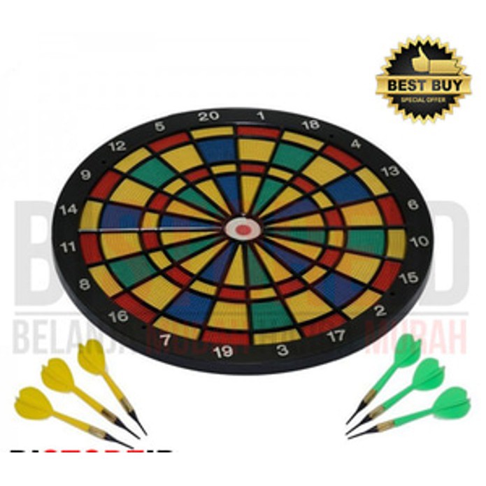 Papann Dart Board / Target Dart Board 40cm