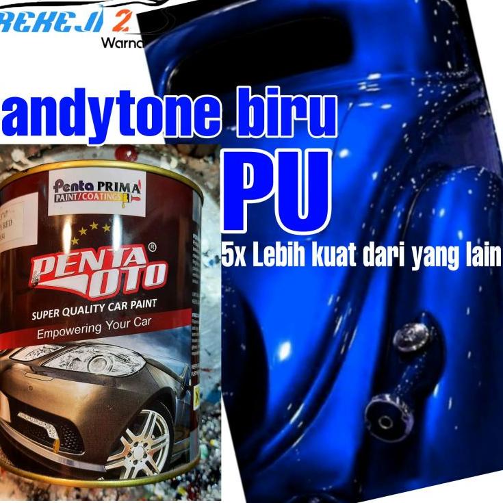 Cat Biru Candy PU - PENTA OTO ヤ