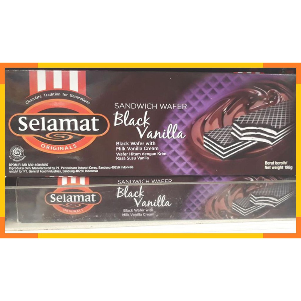 

Selamat black vanilla 198 gram