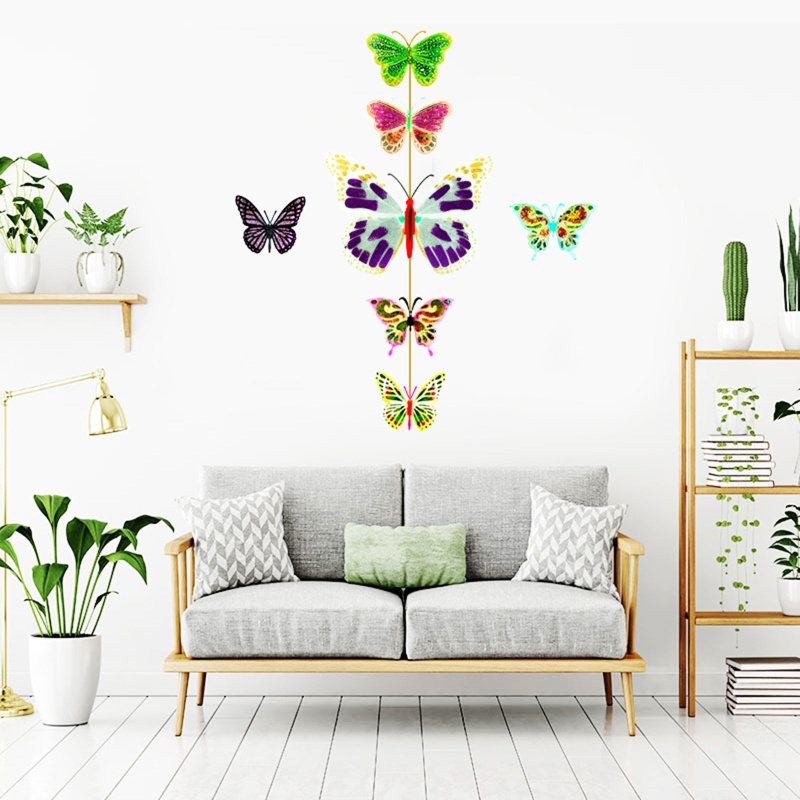 Siy Cetakan Resin Epoksi Bentuk Kupu-Kupu Bahan Silikon Untuk Dekorasi Gantungan Kunci / Perhiasan DIY