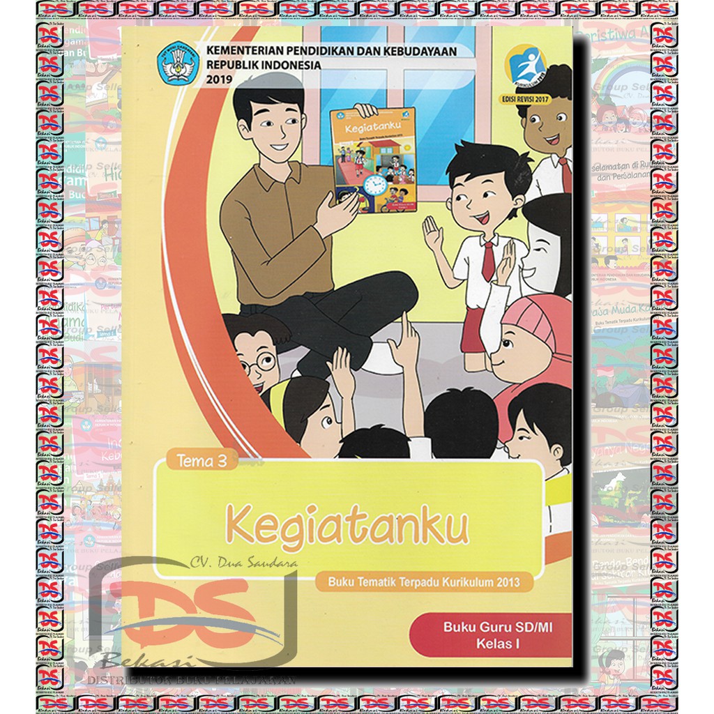 Buku Guru Kelas 1 SD Tema 3 Kurikulum 2013 Revisi 2018