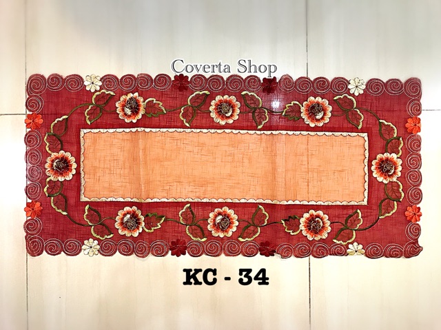 Taplak Meja Tamu Kain Bordir