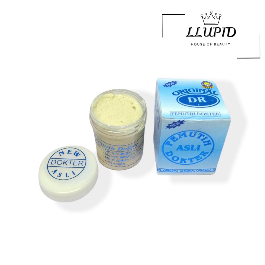 Cream DR Biru Day &amp; Night Original - Cream Racikan Dokter - Cream Pemutih