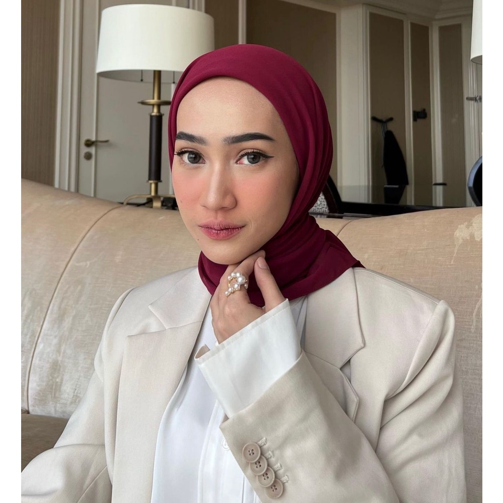 (KJI) HIJAB GHANI INNER JILBAB BELLA SQUARE SEGIEMPAT INSTAN PREMIUM