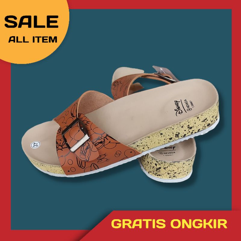 Nevada Disney Sandal Wanita / Sandal Wanita Nevada / Sandal Selop