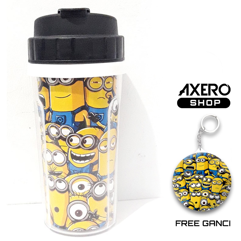 Tumbler Anak Lucu / Tumbler Minum Souvenir / Botol Minum Anak Murah / Tumbler Minions /  Tumbler Pro