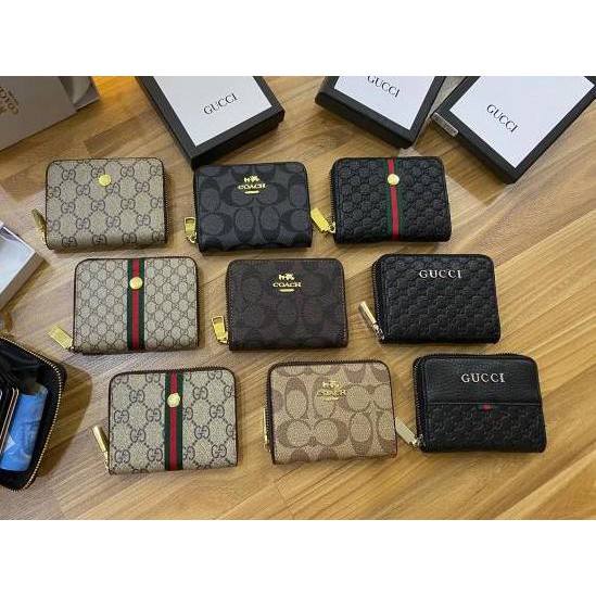 ♪ DOMPET KARTU LV KOIN MULTIFUNGSI TEMPAT KARTU DOMPET KECIL IMPORT PREMIUM FREE BOX ☇