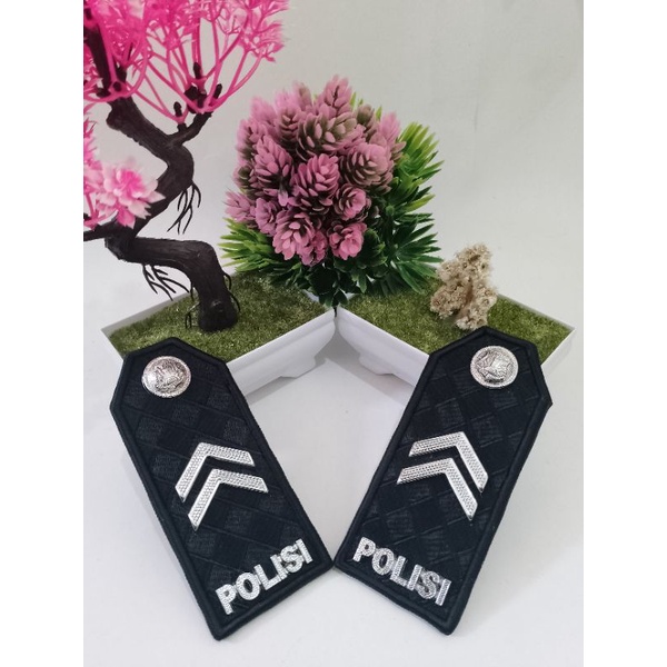 Pangkat Pdu Briptu Kain Bordir