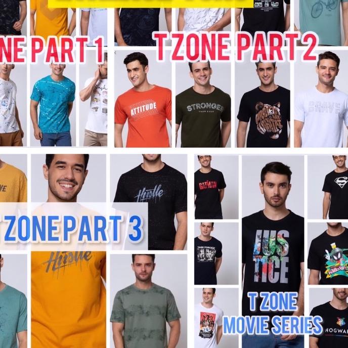 New Kaos Pria T zone Original