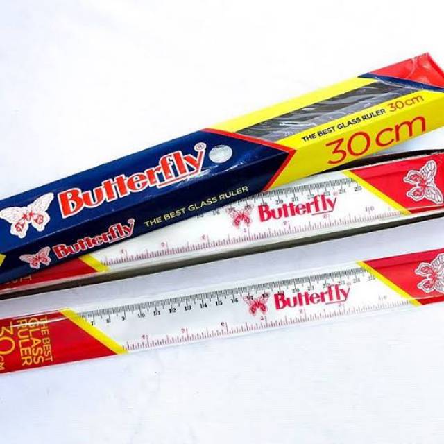 

PENGGARIS BUTTERFLY PANJANH 30 Cm ( satuan )