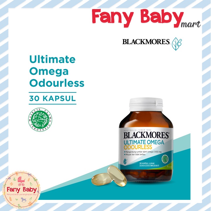 BLACKMORES ULTIMATE OMEGA ODOURLESS 30 CAPSULE