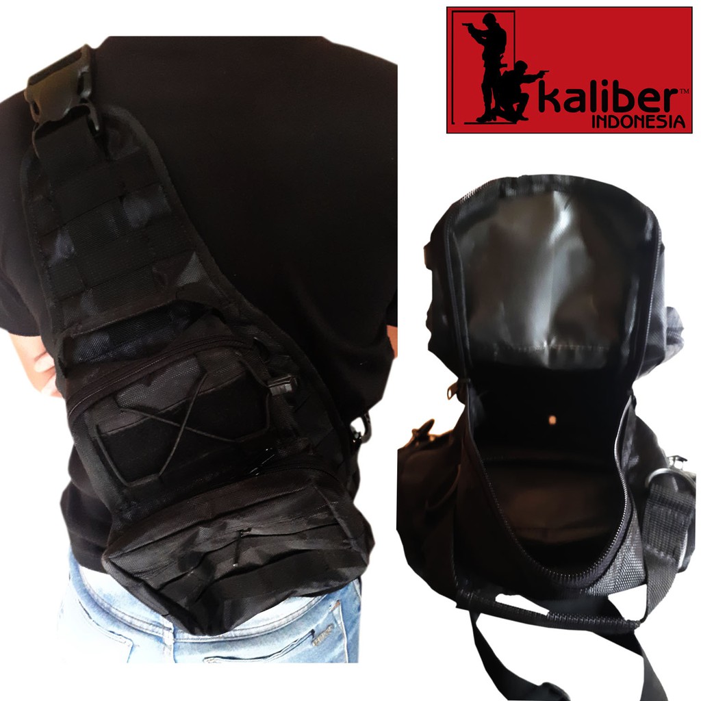 Tas selempang boy waistbag kaliber indonesia