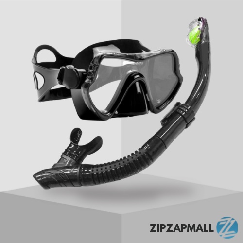 Kacamata Selam Menyelam Renang Alat Mask Snorkeling Scuba Diving Tempered Glass Dewasa Anti Kabut