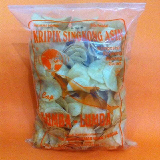 Jual Keripik Singkong Asin Lumba Lumba B Shopee Indonesia