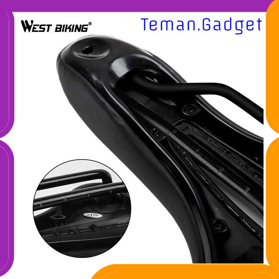 TG-IB040 WEST BIKING JOK SADEL SEPEDA SADDLE SILICONE GEL CUSHION PU YP0801086