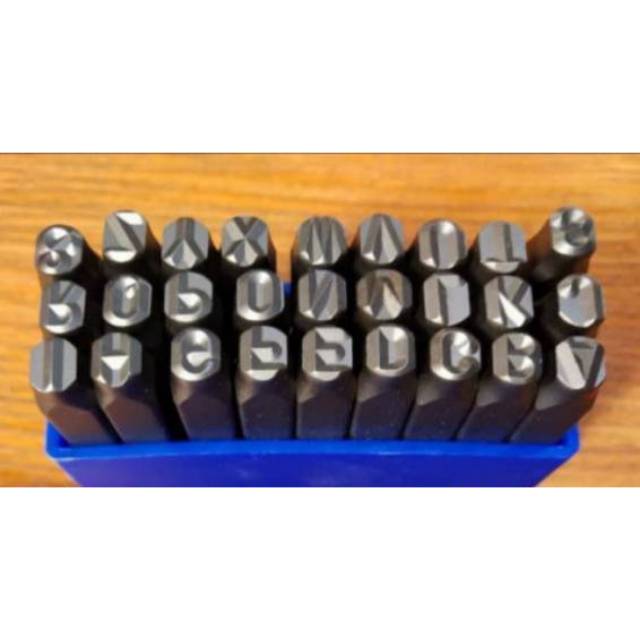 

Best Seller MASUS Germany Huruf Ketok 12 mm Stamp Punch Letter A - Z
