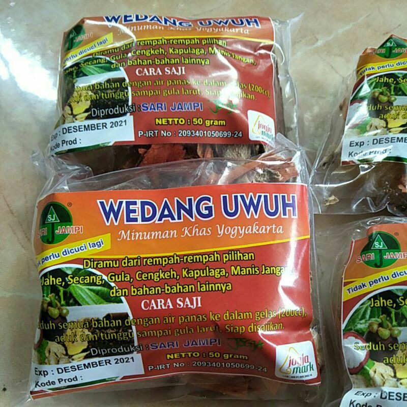 

Wedang Uwuh Sari Jampi