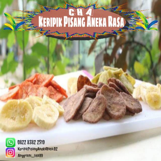 

Keripik pisang aneka rasa