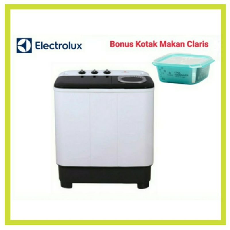 Electrolux Mesin Cuci EWS98261WA Washing Machine 2 Tabung 8 Kg 8kg