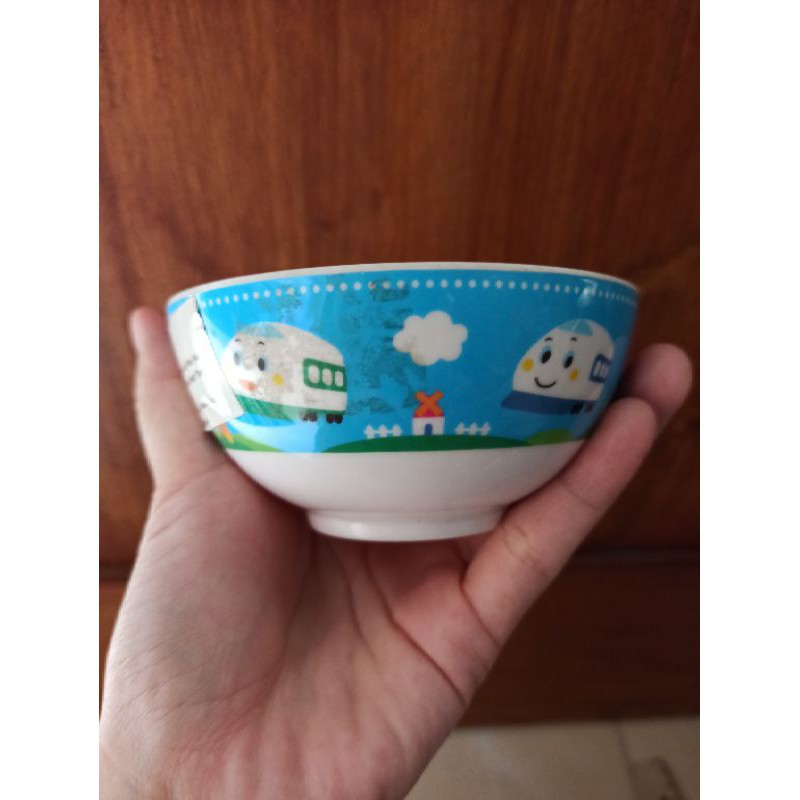 Mangkuk Melamine Kecil Shinkansen Original Sanrio