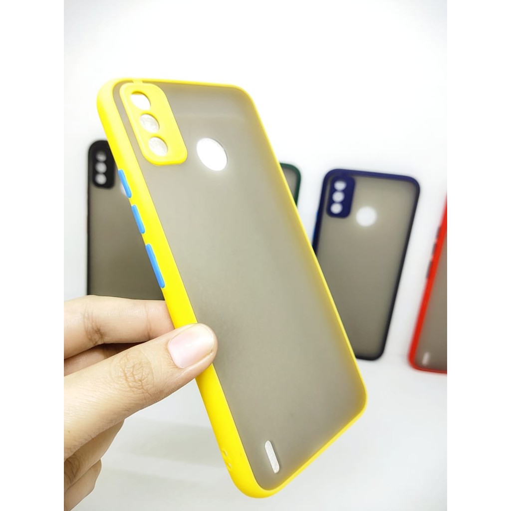 Bumper AERO CASE Tecno Spark 6 Go 7 Hardcase My Choice List Warna Matte