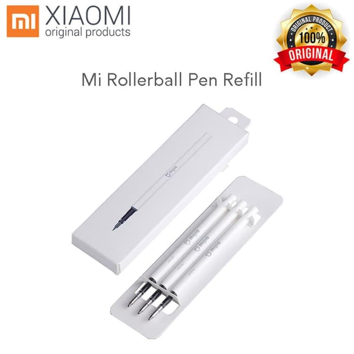 

XIAOMI Mi Rollerball Pen 0.5 Premium - Original Refill - Titanium