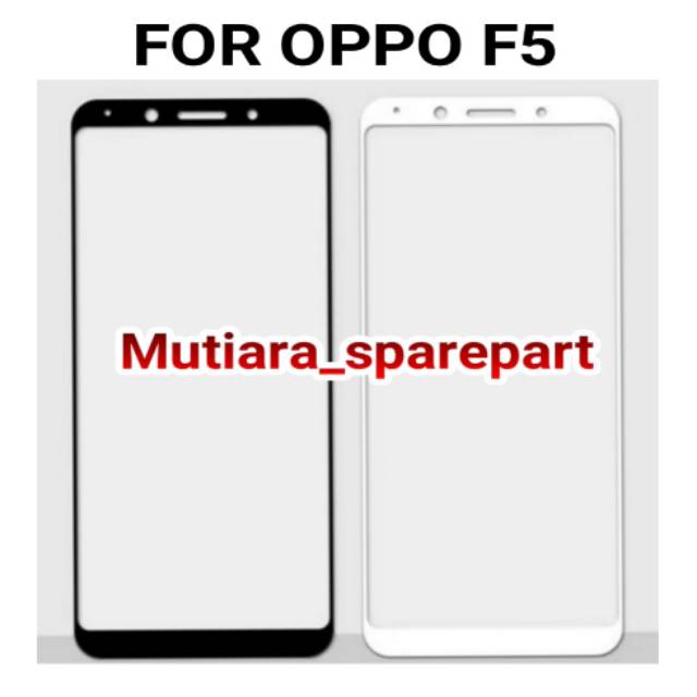 KACA DEPAN LCD KACA TOUCHSCREEN OPPO F5