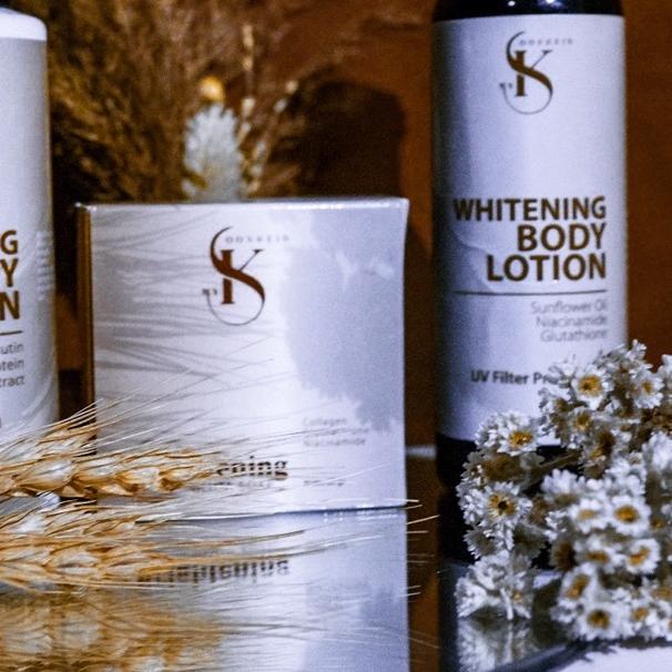 ◌ BUNDLING PAKET MY SKOONHEID (BODY LOTION & BRIGHTENING GLUTA SOAP MY SKOONHEID) ❉