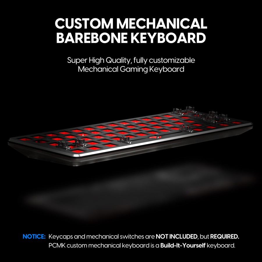 Pulsar PCMK 60% ANSI Barebone Mechanical Gaming Keyboard