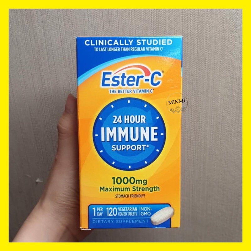 Ester c 1000 mg 120 tablet immune support vitamin c 1000mg non acid