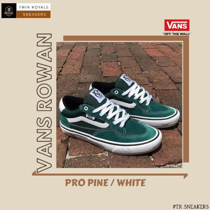 vans rowan pro pine white